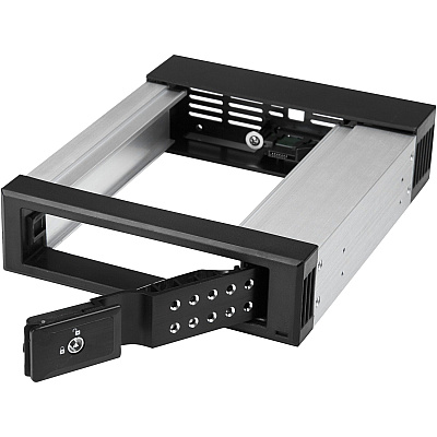StarTech Hot Swap Bay - 5.25 Bay To 3.5" Sata/sas (HSB1SATSASBA)