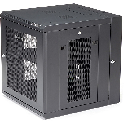 StarTech 12u Wall Mount Network Cabinet 20in Deep (RK1224WALHM)