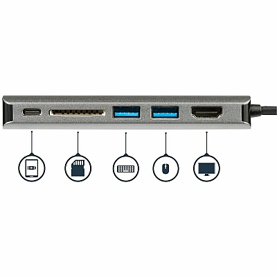 StarTech Usb C Multiport Adapter 4k Hdmi - Sd/pd (DKT30CSDHPD)