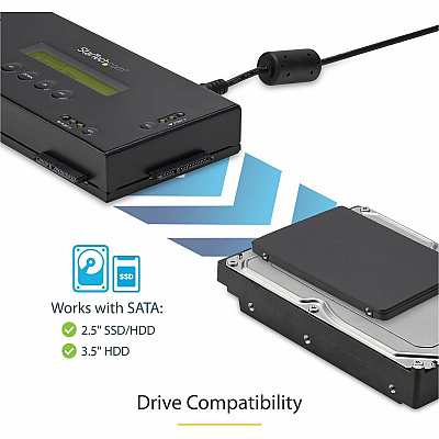 StarTech 4 Bay Hard Drive Eraser - 2.5/3.5in Sata (SATERASER4)