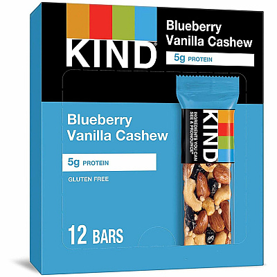 KIND Blueberry Vanilla Cashew Nut Bars (KND18039)