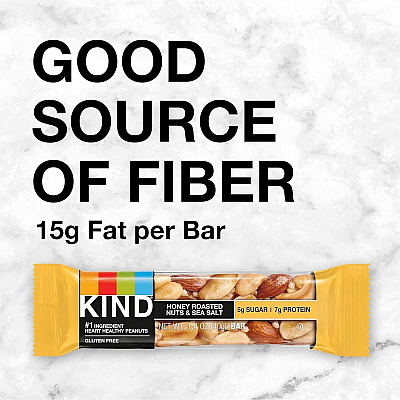 KIND Honey Roasted Nuts & Sea Salt Bars (KND19990)