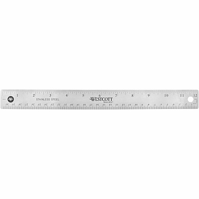 Westcott Stainless Steel Rulers (ACM10415BX)