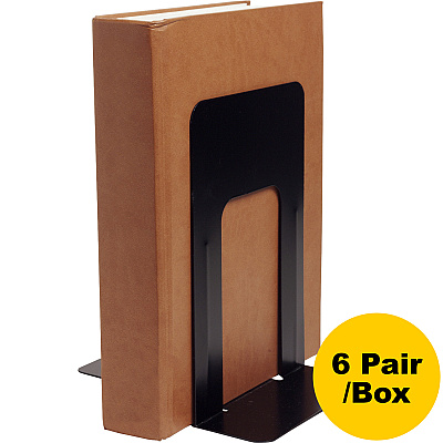 Business Source Heavy-gauge Steel Book Supports (BSN42551BX)