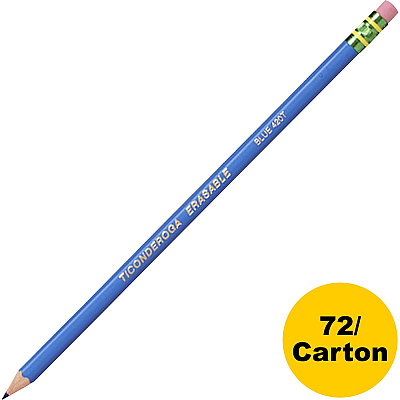 Ticonderoga Pre-Sharpened Erasable Checking Pencils (DIX14209CT)