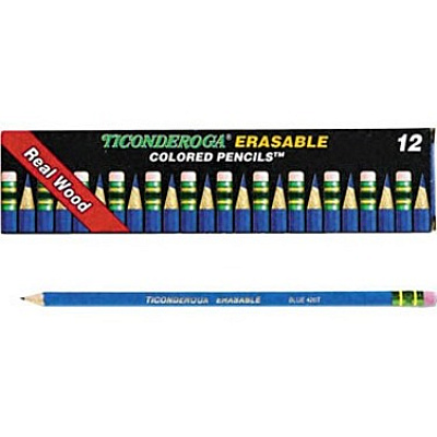 Ticonderoga Pre-Sharpened Erasable Checking Pencils (DIX14209CT)