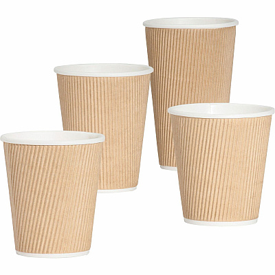 Genuine Joe 16 oz Rippled Hot Cups (GJO11257BD)
