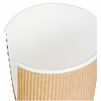 Genuine Joe 16 oz Rippled Hot Cups (GJO11257BD)