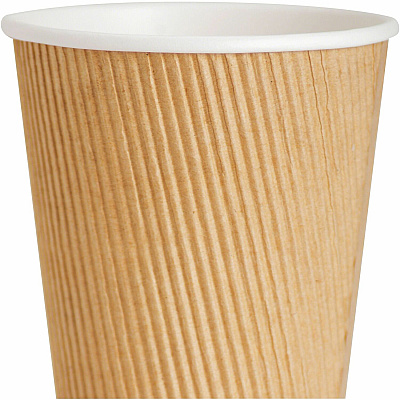 Genuine Joe 16 oz Rippled Hot Cups (GJO11257BD)