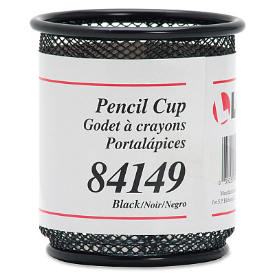 Lorell Mesh Wire Pencil Cup Holders (LLR84149BX)