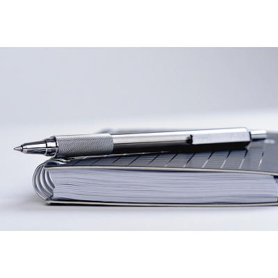 Zebra STEEL 7 Series F-701 Retractable Ballpoint Pen (ZEB29411BX)