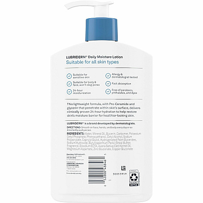 Lubriderm Daily Moisture Lotion (JOJ48305)