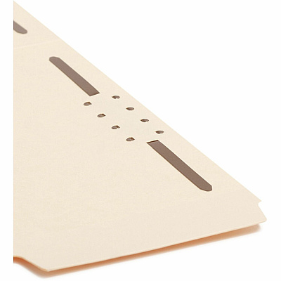 Smead SuperTab 1/3 Tab Cut Letter Recycled Fastener Folder (SMD14545)