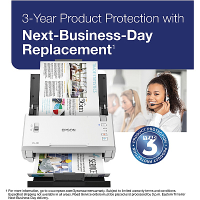Epson DS-410 Sheetfed Scanner - 600 dpi Optical (EPSB11B249201)