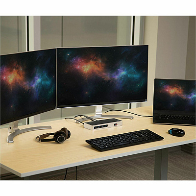 StarTech Dual 4k Docking Station For Mac & Windows - Usb-a & Usb-c Dock - Dual 4k60 Displayport & Hdmi - Usb 3.0 Docking Station - 6x Usb 3.0 (type-a) Ports (DK30A2DH)