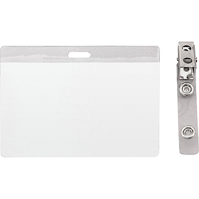 Advantus Strap Clip Self-laminating Badge Holders (AVT97101)