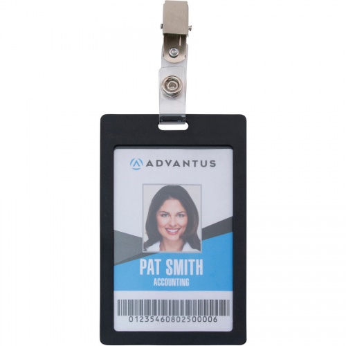 Advantus ID Badge Clip Adapters (97302)