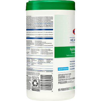 Clorox Healthcare Hydrogen Peroxide Cleaner Disinfectant Wipes (CLO30824CT)