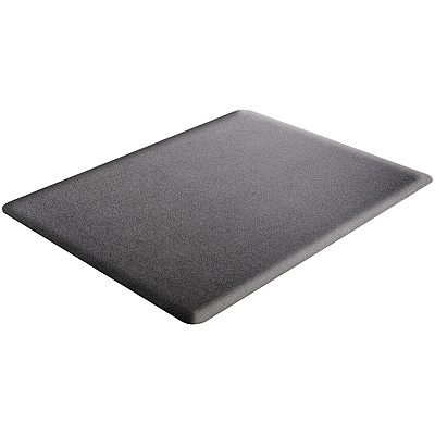 deflecto Ergonomic Sit-Stand Chair Mat for Multi-surface (DEFCM24242BLKSS)