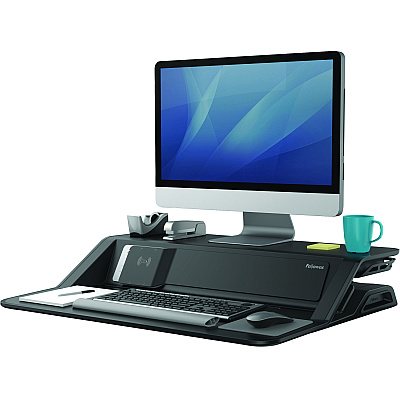 Fellowes Lotus DX Sit-Stand Workstation - Black (8080301)