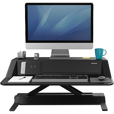 Fellowes Lotus DX Sit-Stand Workstation - Black (8080301)