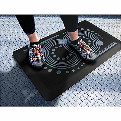 AFS-TEX 2000 Black Active Anti-Fatigue Mat - 16" x 24" (FLRFCA21624BK)