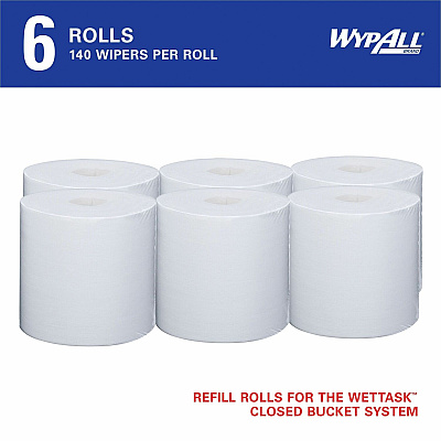 Wypall CriticalClean WetTask Wipers (KCC06471)
