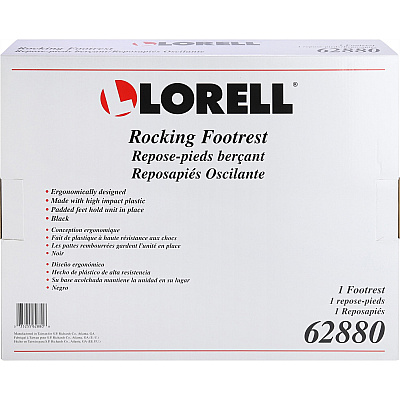 Lorell Ergonomic Rocking Footrest (LLR62880)
