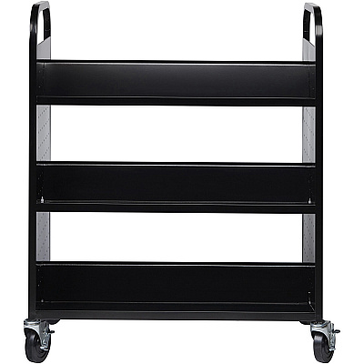 Lorell Double-sided Book Cart (LLR99931)