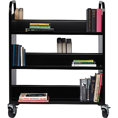 Lorell Double-sided Book Cart (LLR99931)