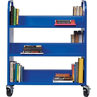 Lorell Double-sided Book Cart (LLR99932)