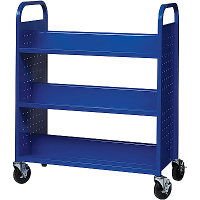 Lorell Double-sided Book Cart (LLR99932)