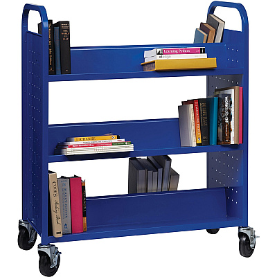 Lorell Double-sided Book Cart (LLR99932)