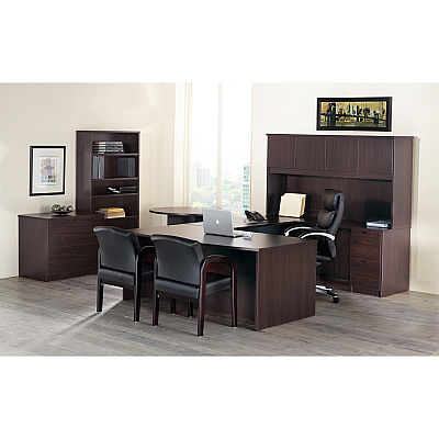 Lorell Prominence 2.0 Double-Pedestal Desk (LLRPD3060DPES)