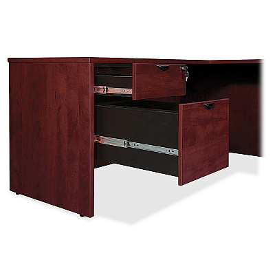 Lorell Prominence 2.0 Right-Pedestal Desk (LLRPD3060RSPMY)