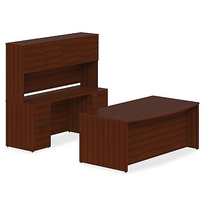 Lorell Prominence 2.0 Double-Pedestal Desk (LLRPD3066DPMY)