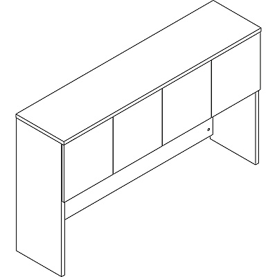 Lorell Prominence 2.0 Hutch (LLRPH6639MY)