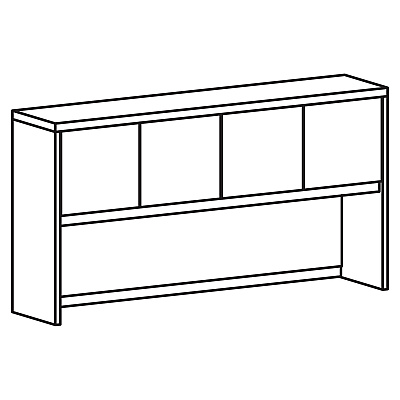 Lorell Prominence 2.0 Hutch (LLRPH7239ES)