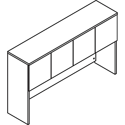 Lorell Prominence 2.0 Hutch (LLRPH7239MY)
