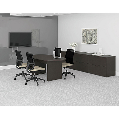 Lorell Prominence 2.0 Racetrack Conference Table (LLRPT7236ES)