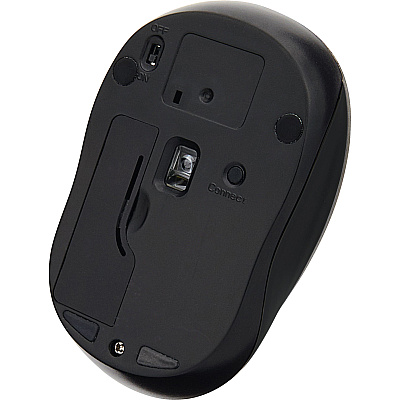Verbatim Silent Wireless Blue LED Mouse - Graphite (99769)