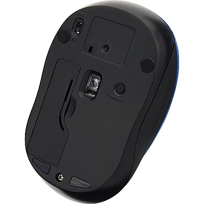 Verbatim Silent Wireless Blue LED Mouse - Blue (99770)