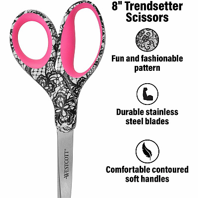 Westcott 8" Fashion Scissors (ACM16660)