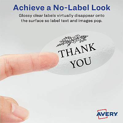 Avery Sure Feed Glossy Labels (AVE22854)