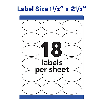 Avery Sure Feed Glossy Labels (AVE22854)