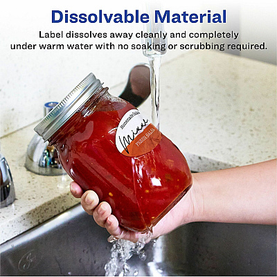 Avery Oval Dissolvable Labels (AVE4223)
