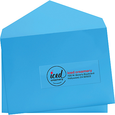 Avery Easy Peel High Gloss Clear Mailing Labels (AVE6521)