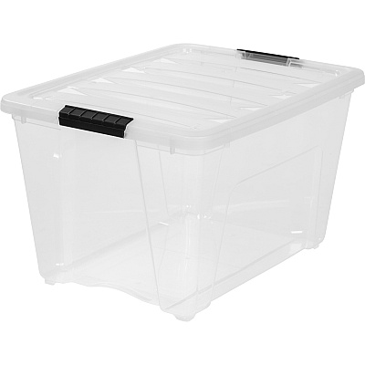 IRIS Stackable Clear Storage Boxes (IRS100245)