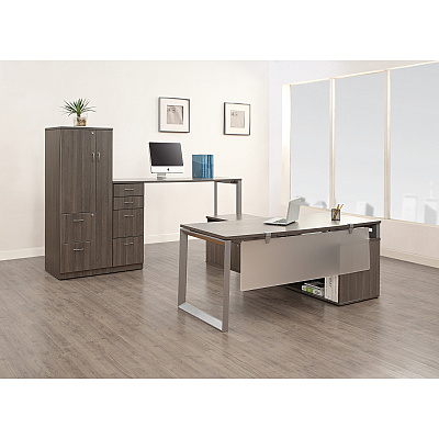 Lorell Relevance Series Desk-height Side Leg Frame (LLR16204)