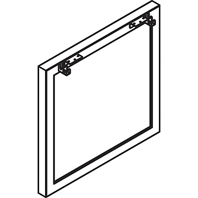 Lorell Relevance Series Desk-height Side Leg Frame (LLR16205)